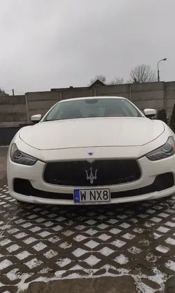 maserati mazowieckie Maserati Ghibli cena 144900 przebieg: 68000, rok produkcji 2017 z Świętochłowice